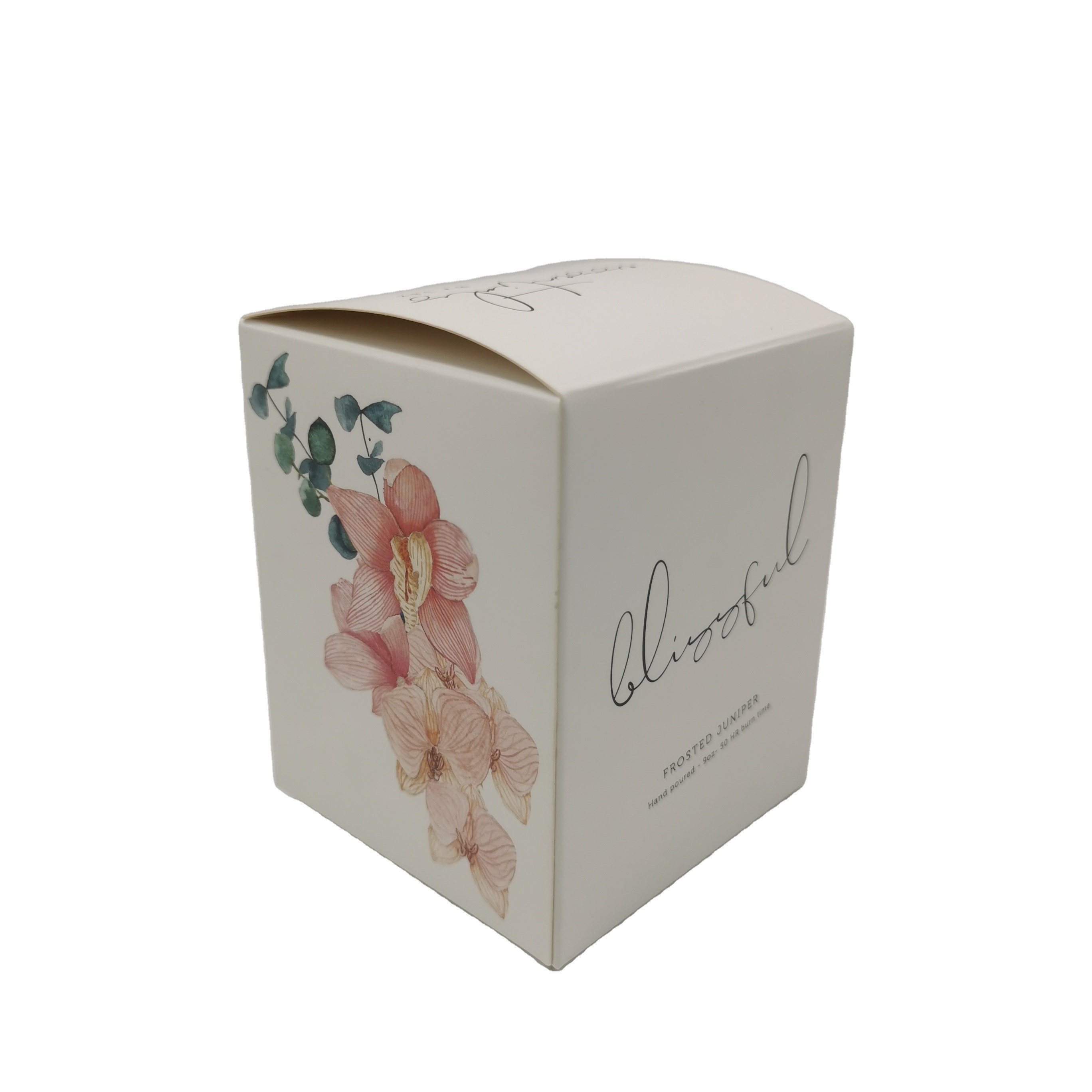custom logoany color cosmetic cardboard paper foldable packaging box