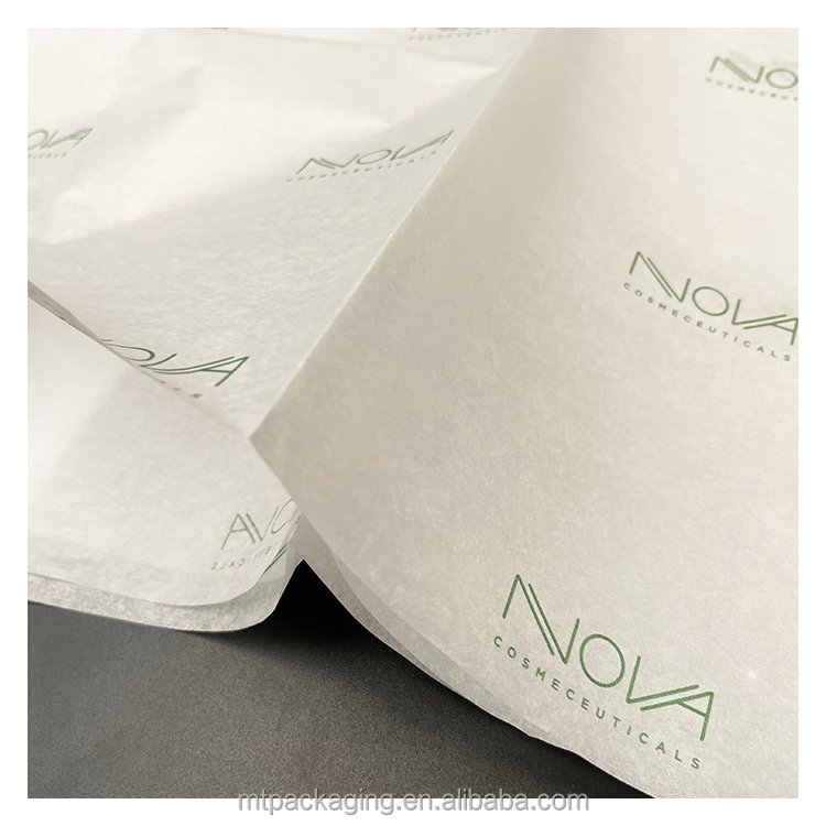 Moatain 22gsm Custom gift packing paper Printed Logo Wrapping paper