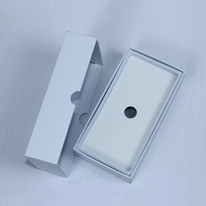 Retail Mobile Phone Lid And Base Box Enhanced Size with Room Data Cables Phone Accessories Packaging Paper Box