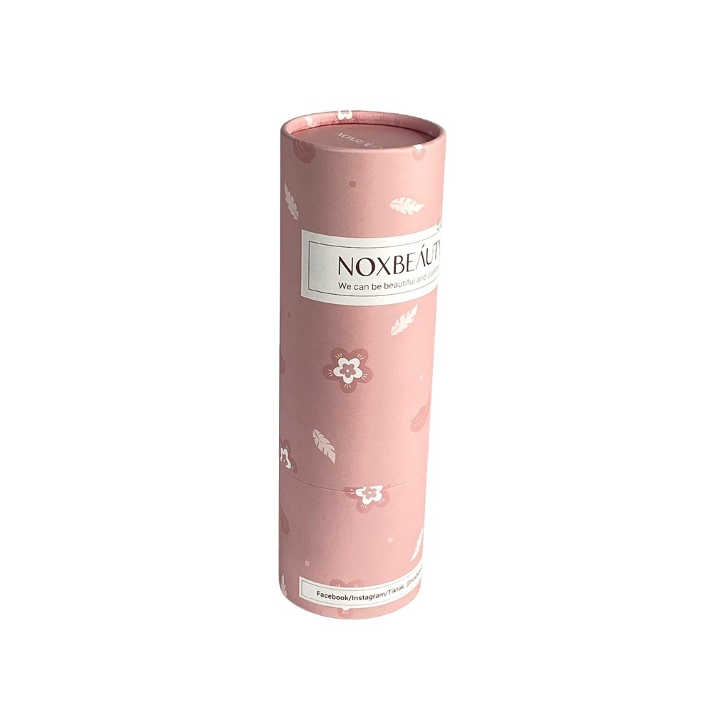 Oval Shape Craft Paper Push-Up Deodorant Stick Container Individually Packed Lipstick Stamping Vanishing Embossing Skin Care