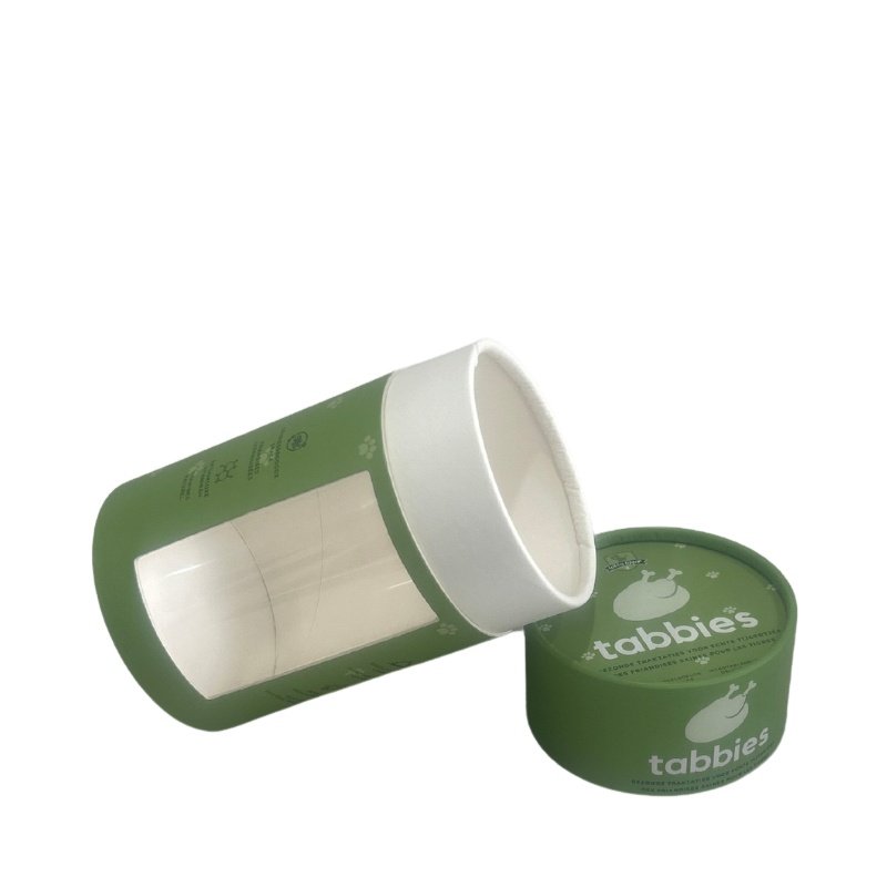 Oval Shape Craft Paper Push-Up Deodorant Stick Container Individually Packed Lipstick Stamping Vanishing Embossing Skin Care