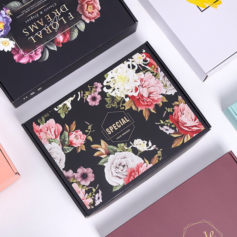 Hot Selling Custom Color Printing Kraft Paper Packaging Package Box Paper Butterfly Paper Box