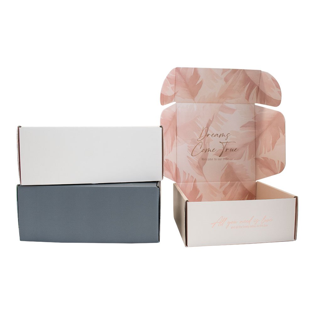 Shipping Gift Box Gift Folding Clothing Paper Boxes Clothing logistics Packaging High Quality Recycled Custom Fashion recyclable