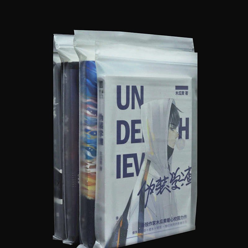Custom Designed Zipper Plastic Clothing Packaging Low MOQ Stand-Up Pouches PE & PP Material for Food & Printing Products