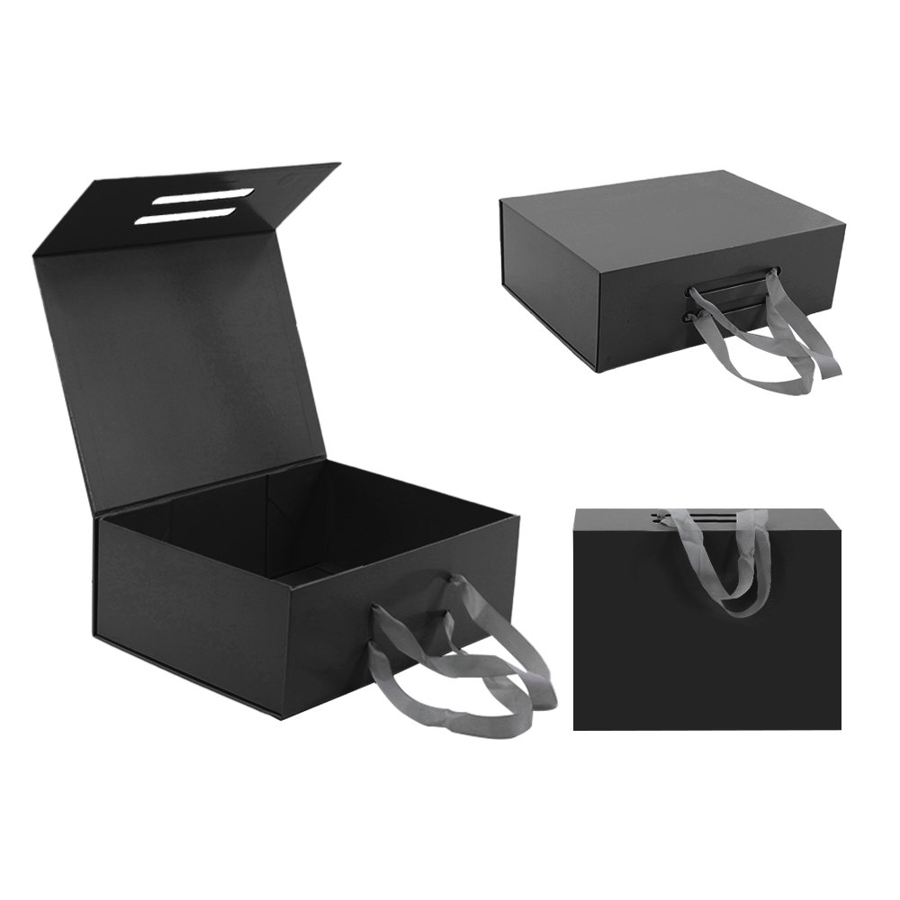 High quality cardboard shoe gift box empty black shoe box packaging custom shoe boxes with logo packaging