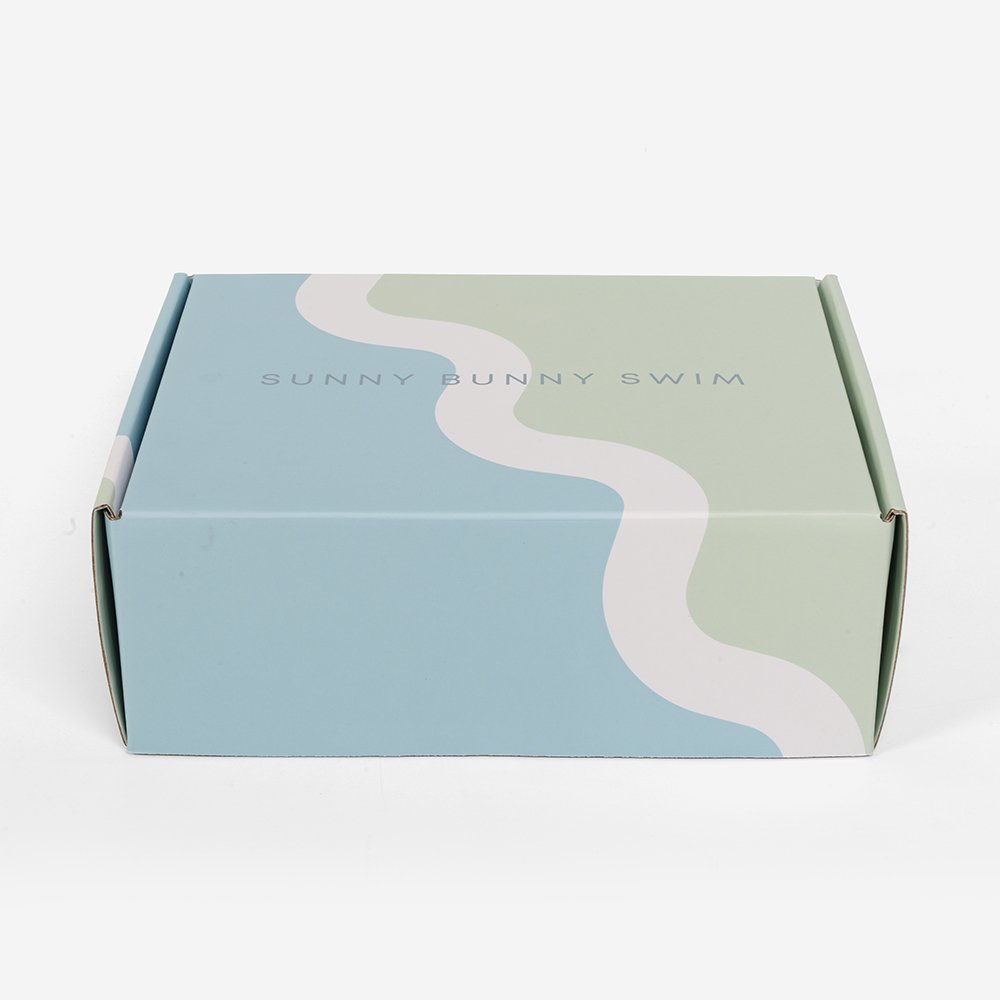 Custom Logo Packaging Large Cardboard Carton Mailer Box Baby Clothing Shoes Corrugated Packaging Paper Shipping Boxes