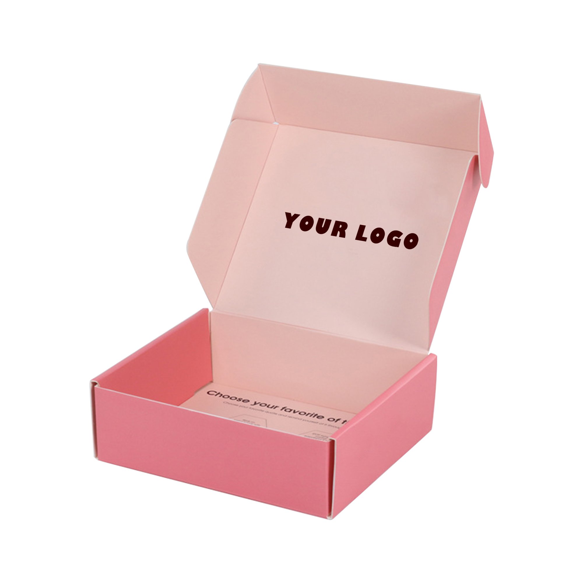Wholesale Large Matte Cardboard Paper Mailing Apparel Box Custom Logo Printed Corrugated Shipping Packaging Box