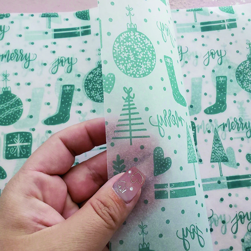 Custom Printed Logo High Quality Colorful Tissue Paper Wrapping Tissue Packaging Paper