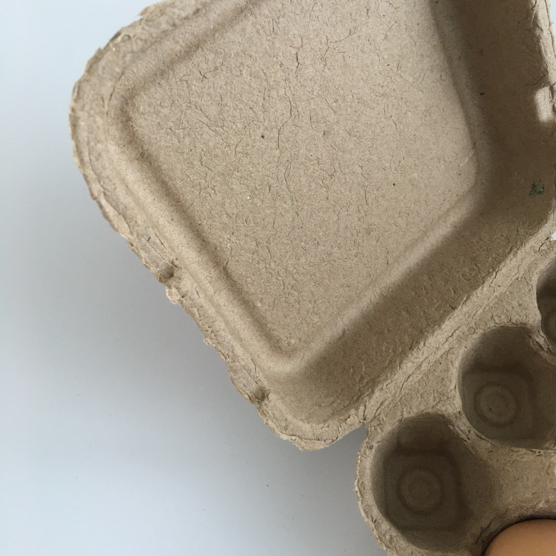 custom 9 natural color paper pulp eggs packaging boxes carton tray