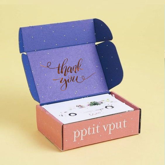 reusable recycled corrugated gift paper box custom printing cardboard express kraft packaging mailer shipping boxes with logo