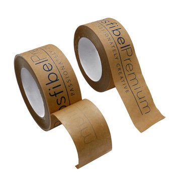 Packaging Tape Kraft paper Reinforced Self Adhesive Kraft paper Tape Custom Water Activated Gummed packaging Kraft paper Tape