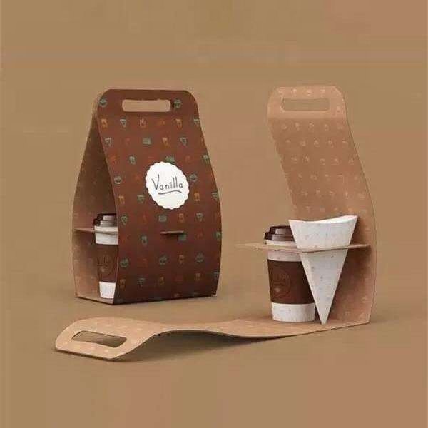 cookie packaging carton food grade kraft custom take away pizza boxes with logo