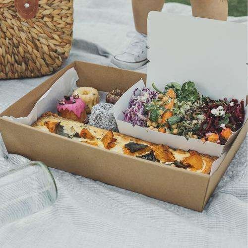 cookie packaging carton food grade kraft custom take away pizza boxes with logo