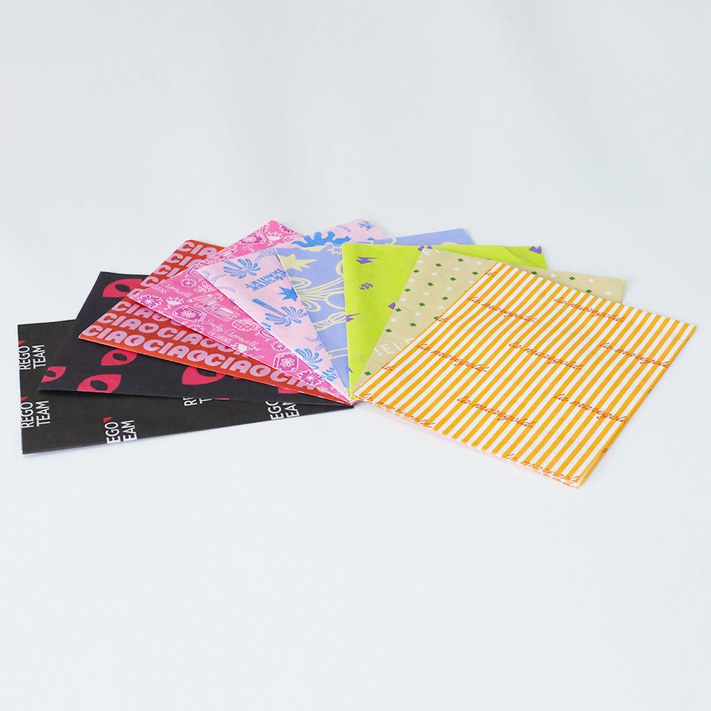 Custom Tissue Paper to Wrap Clothes Shoes Garment Accessories Gift Craft 28gsm Printed Logo Packaging Paper