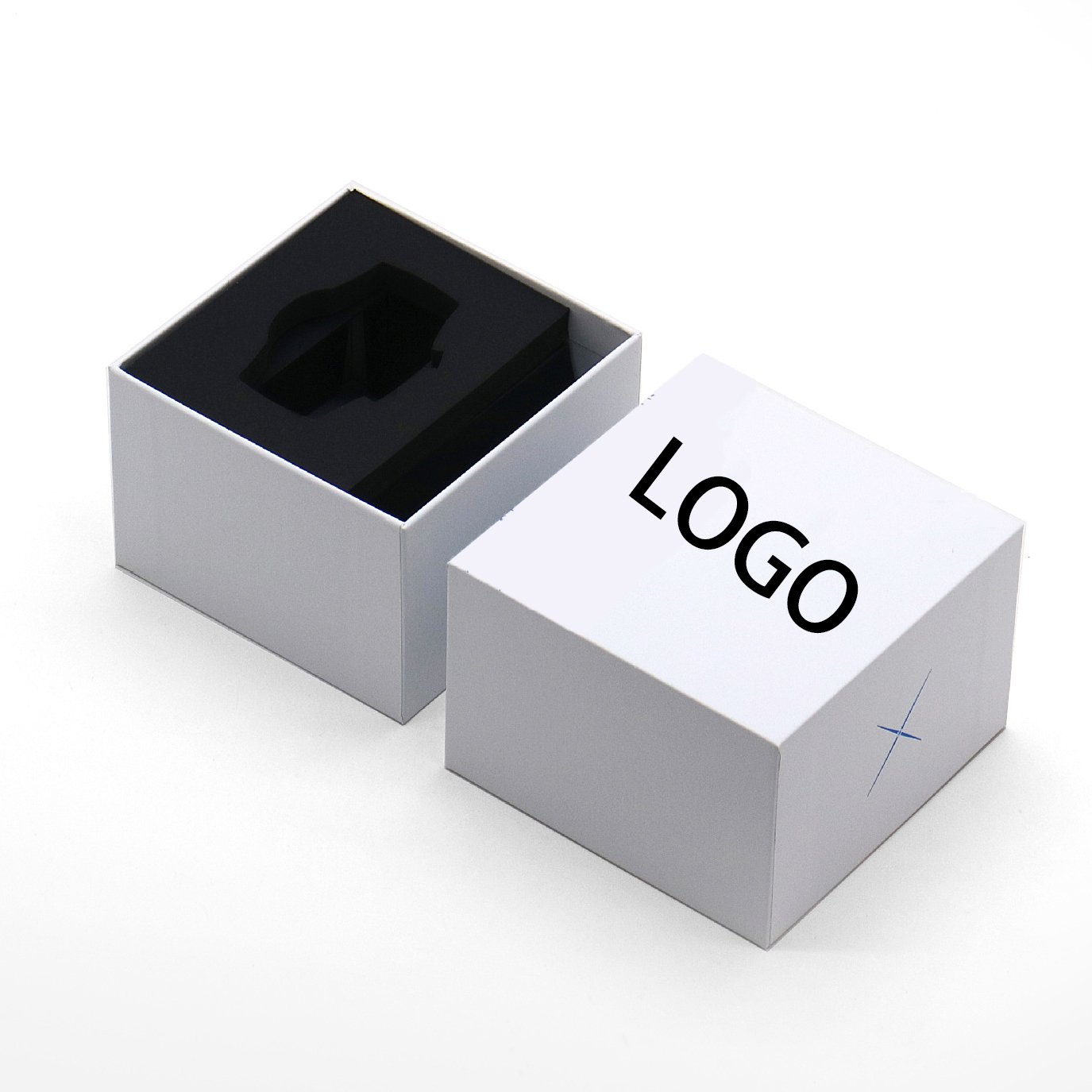 Eco Friendly Custom Logo Paper Luxury Wrist Watch Gift Carton Packaging Boxes Lip And Base Box Package Box For Watches