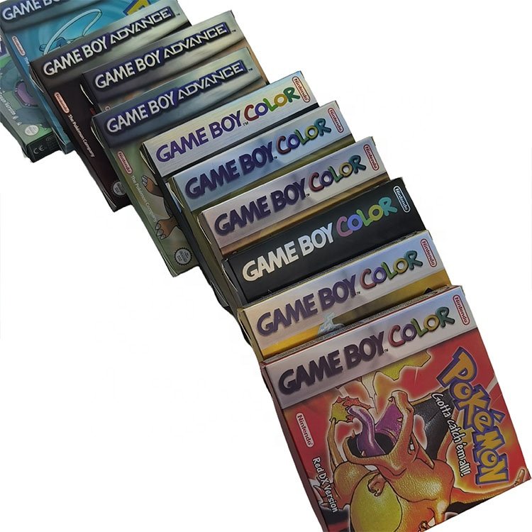 Custom packaging boxes for toy gift packing laser Cartoon graphics laser case text paper boxes