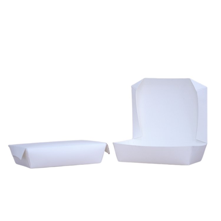 Square paper custom size food packaging box rice fast food packing box wholesale food packaging paper box