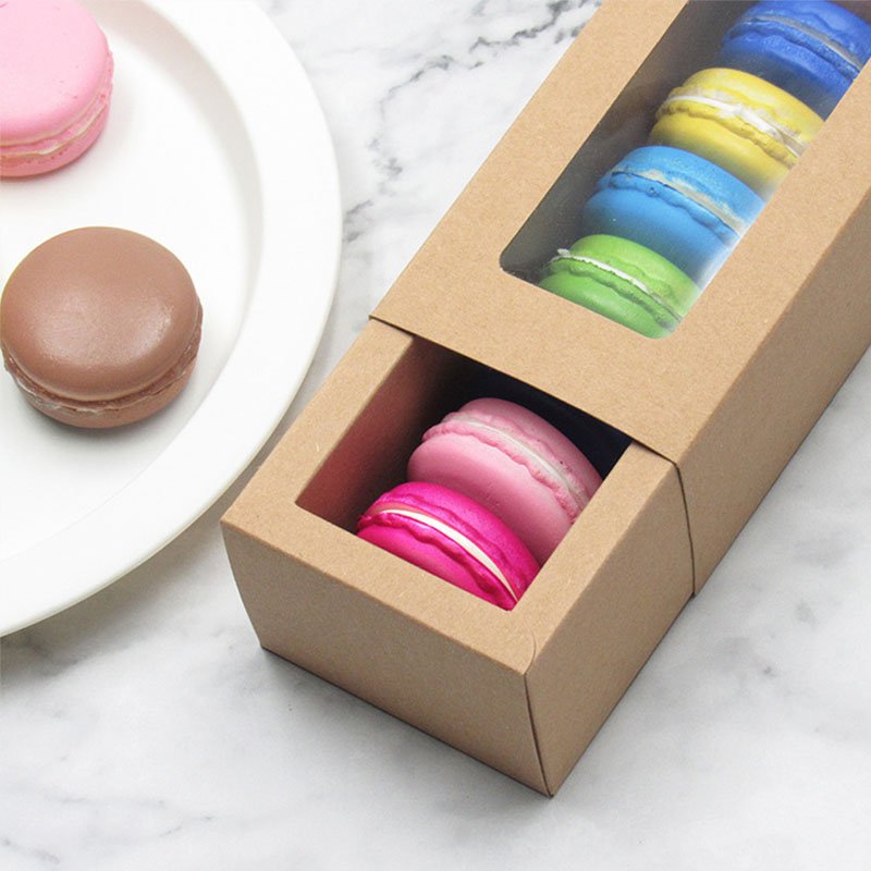 hot selling Macaroon food packaging paper box