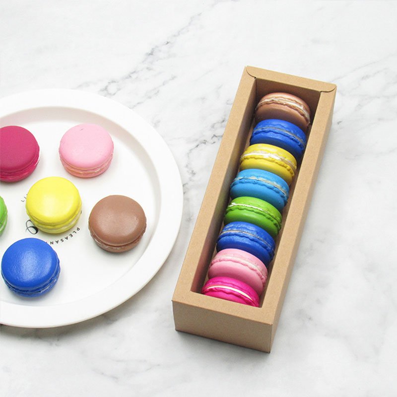 hot selling Macaroon food packaging paper box