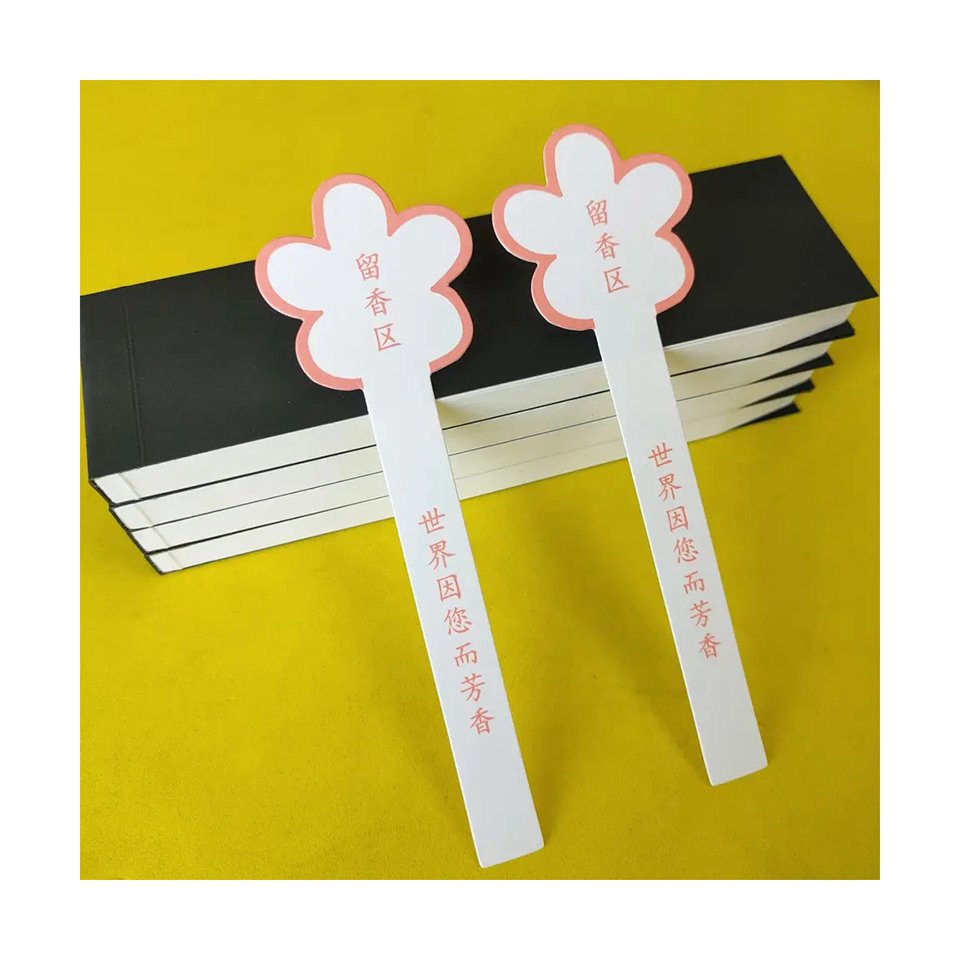 OEM Custom Logo Printing Fragrance Testing Perfume Paper Strip Perfume Test Blotter Paper Aromo Perfume Test Paper