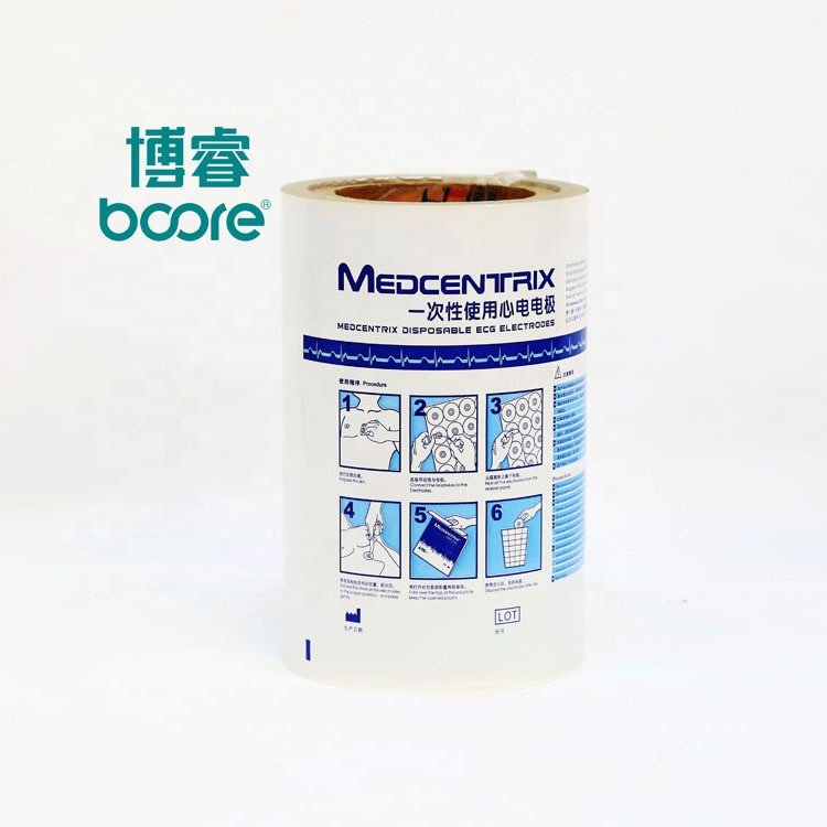 Packaging Film Roll Alcohol Medical Pads Wet Wipes Aluminium Wrapping paper Laminated packaging Film