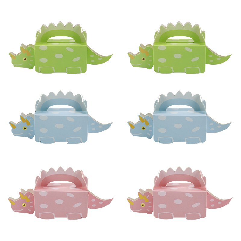 Unique Design Dinosaur Shape Candy Box Wholesale for Baby Shower Party Favour Gift Box Candy Chocolate Small Gift Packing Box