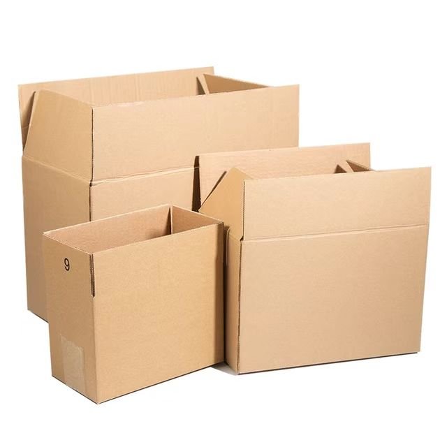 Cardboard box made of environmentally friendly materials, lightweight, durable and economical