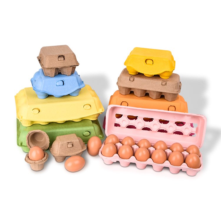 biodegradable pulp molded pulp egg carton packaging paper egg box egg cartons tray