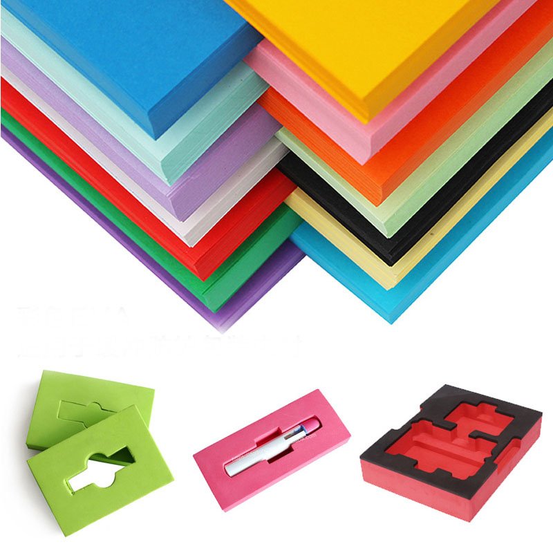 FUBO Color EVA cushioned shock absorber - smallEVA Foam Sheets EVA Foam paper sheets Bulk foam sheets DIY Foamiran