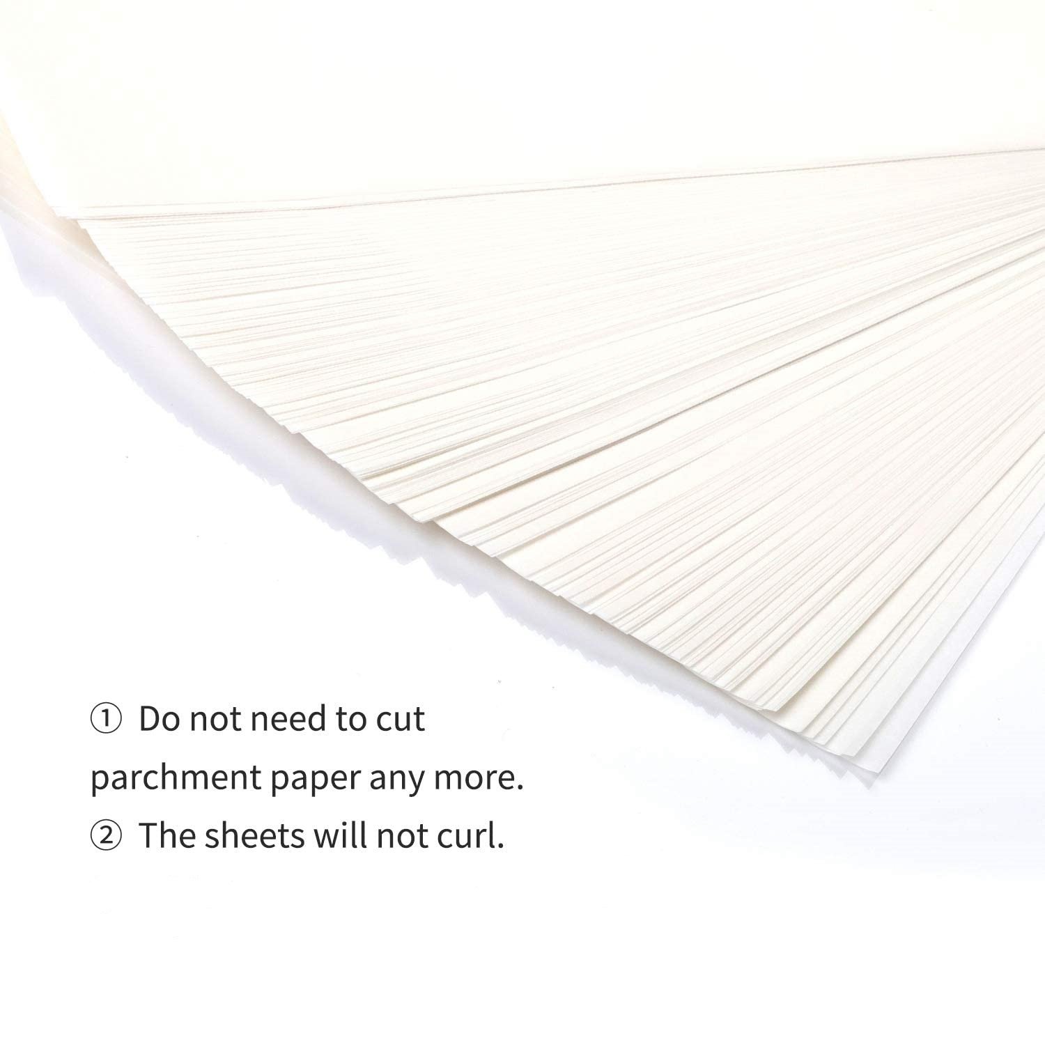 Factory Food Grade Greaseproof Custom Size Silicone Paper Baking Paper For Cooking High Temperature Parchment Paper Sheets