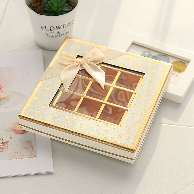 Wholesale Custom Brand Logo Premium Luxury Cardboard Paper Packaging Chocolate Candy Gift Magnet Box with Divider