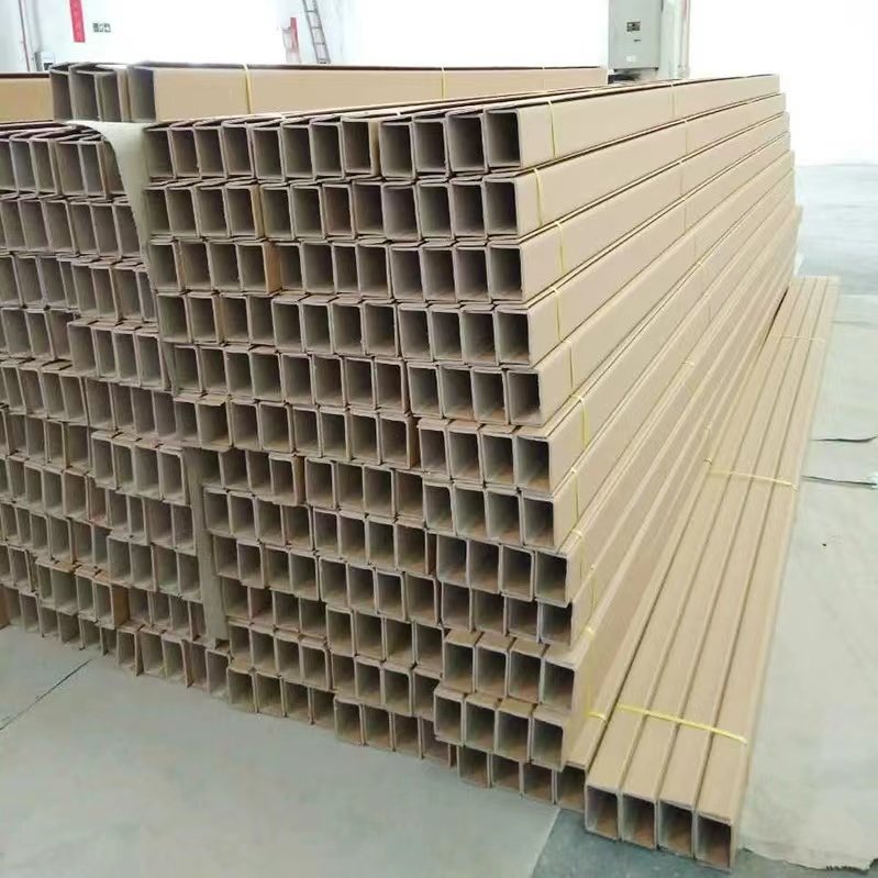 U shape paper corner protector 30*30*3*1000 mm Kraft Paper Edgeboard Protector for Furniture door and Windows
