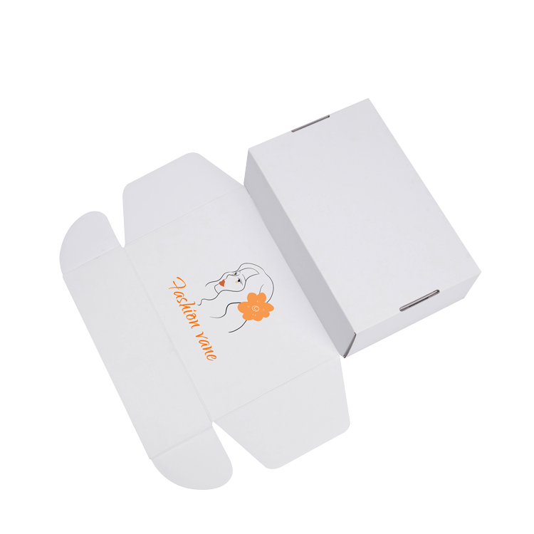customized branded logo custom boxes number plate logo packaging small cardboard packaging clothes box white packaging paper box