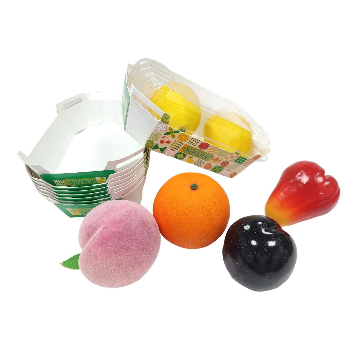 Fruit Vegetable Packaging Fruit universal packing box Cardboard Paper Carry Tomato Tray Box