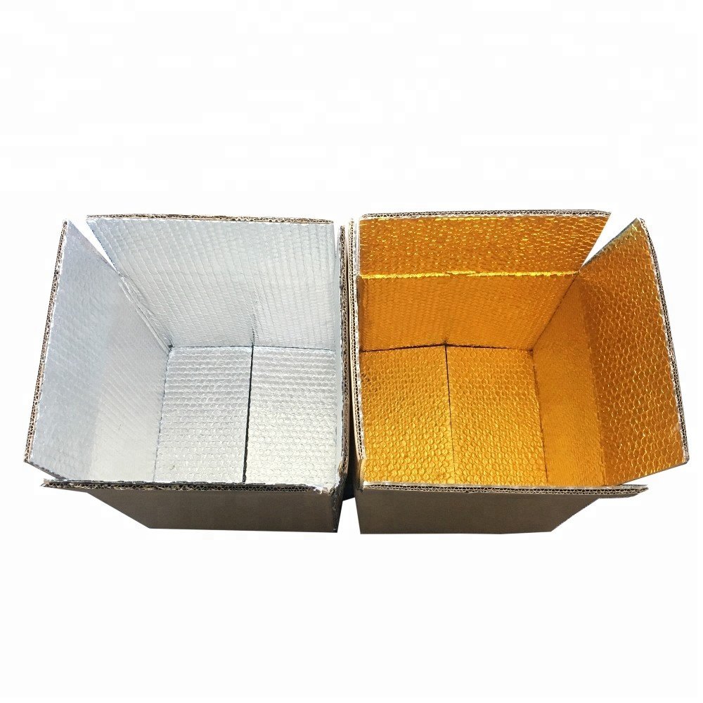 custom printed insulated foam shipping box for food packaging carton meat cardboard box carton