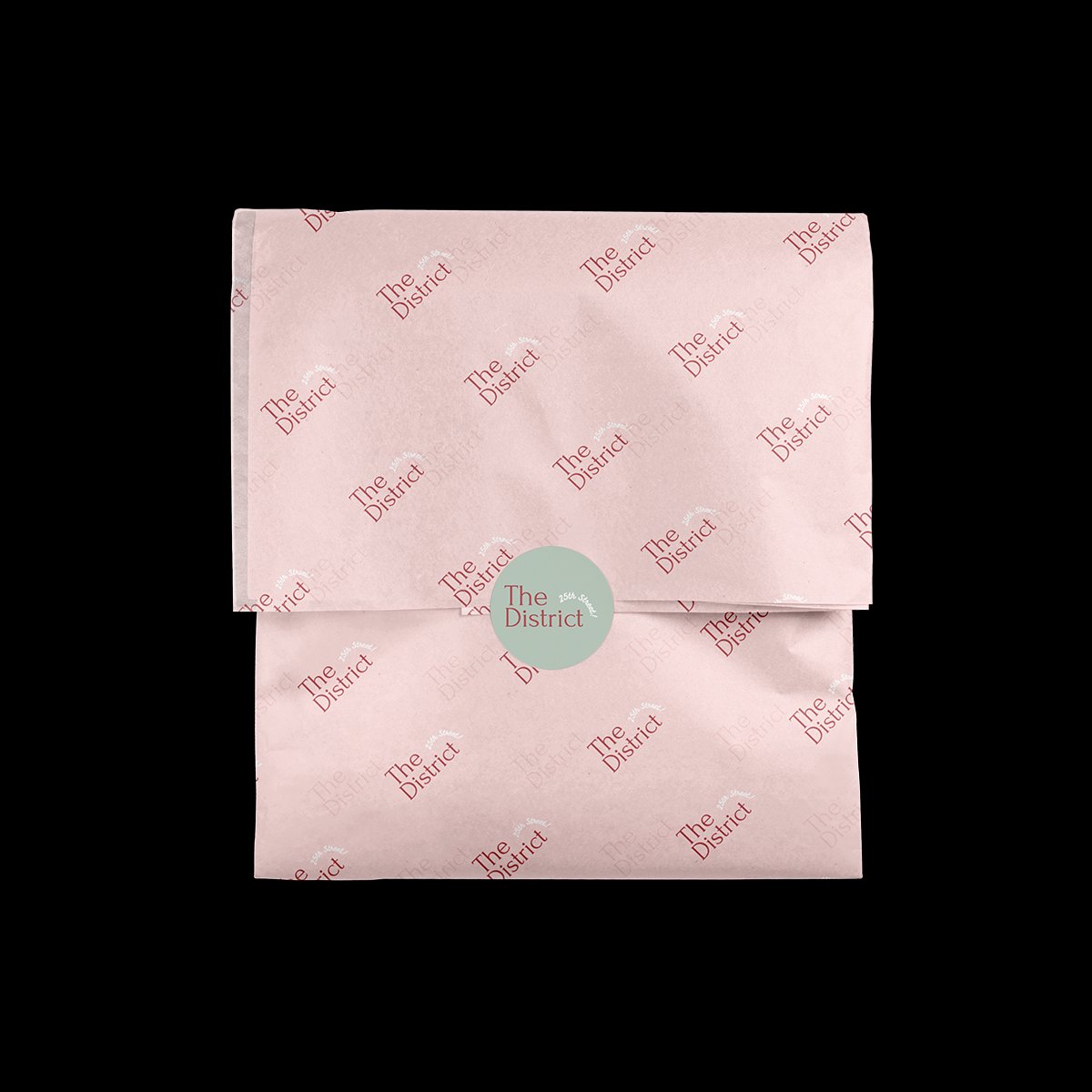 high quality recycle custom logo gift wrap thin paper package pink high end tissue paper packaging for mailing box