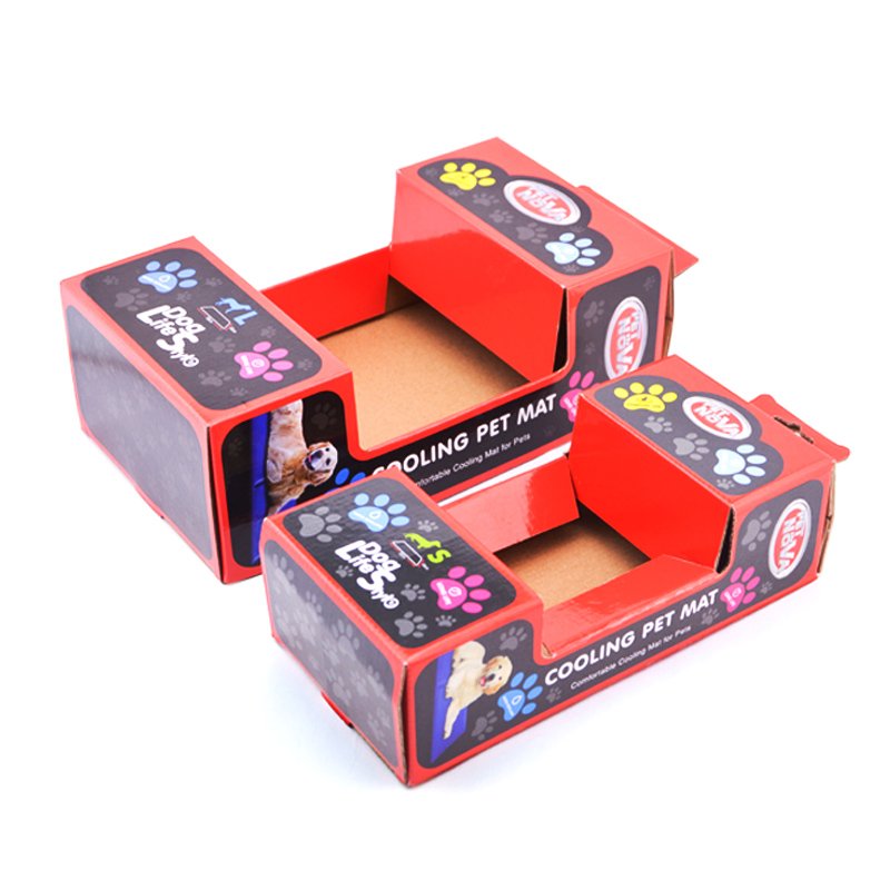 Corrugated Cardboard Box Doll Children Kids Toy Packaging Paper Box Soy Ink Printing with PVC Window