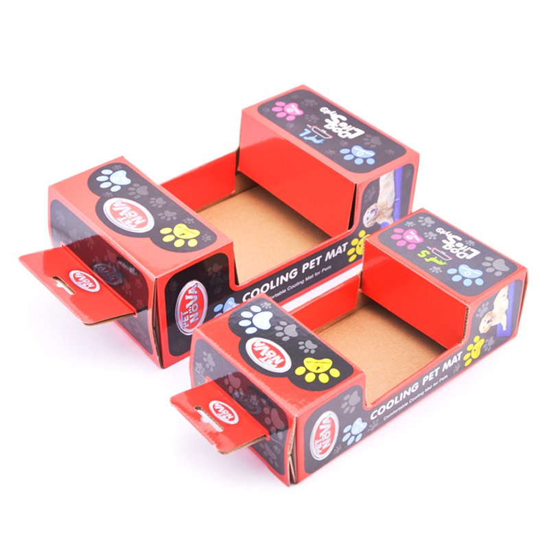 Corrugated Cardboard Box Doll Children Kids Toy Packaging Paper Box Soy Ink Printing with PVC Window