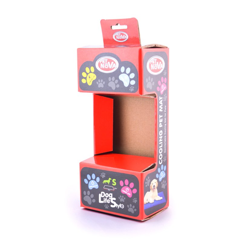 Corrugated Cardboard Box Doll Children Kids Toy Packaging Paper Box Soy Ink Printing with PVC Window