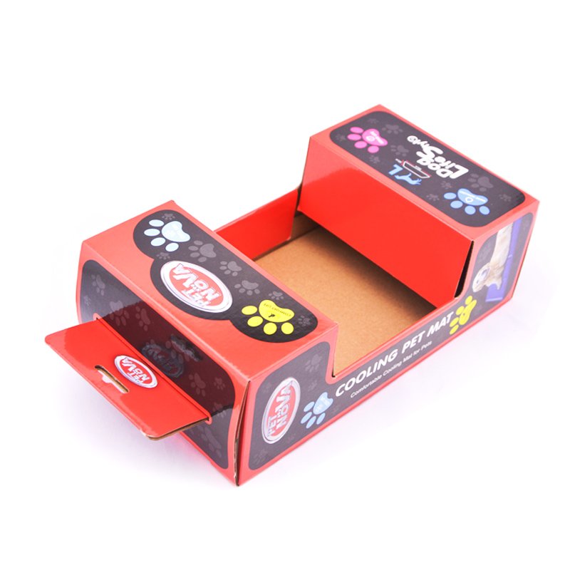 Corrugated Cardboard Box Doll Children Kids Toy Packaging Paper Box Soy Ink Printing with PVC Window