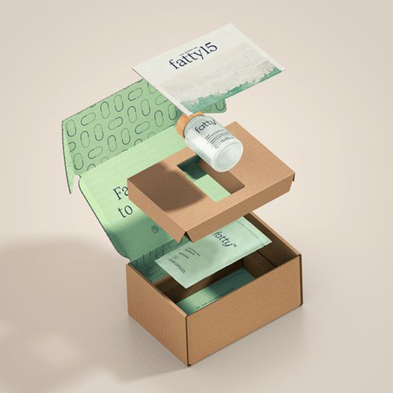 custom heavy duty corrugated green christmas shipping box square cardboard mailer box holographic shipping boxes for clothes