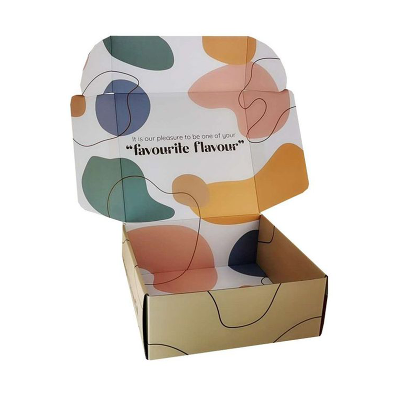 custom heavy duty corrugated green christmas shipping box square cardboard mailer box holographic shipping boxes for clothes