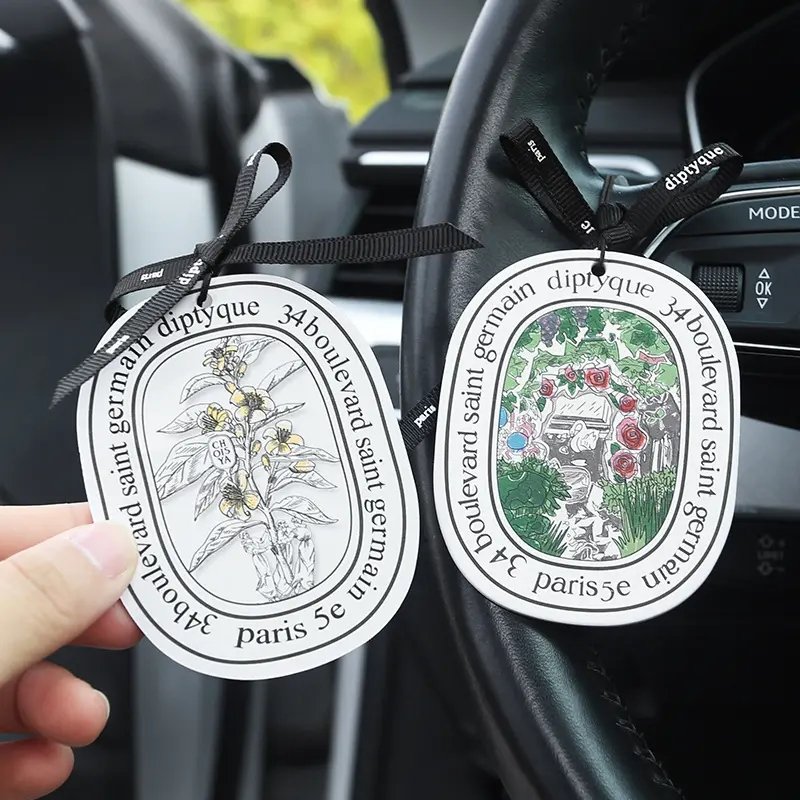 Top-Quality Paper Air Freshener Cards Car Air Freshener Paper: Enhance Your Car's Ambiance with Refreshing Scents