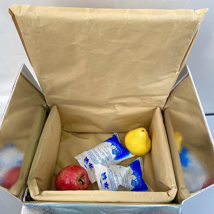 Custom Insulated packaging 72-Hour Heat Insulation Materials in Recyclable Kraft Paper Packaging