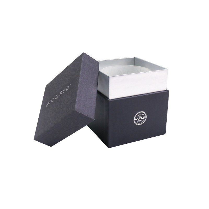 Luxury custom candle box paper for candle with lid and bottom gift box boxes for packaging body candles