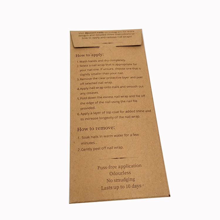 Custom design Logo printing Thank You Card Gift Packaging Kraft Paper Envelopes With Window