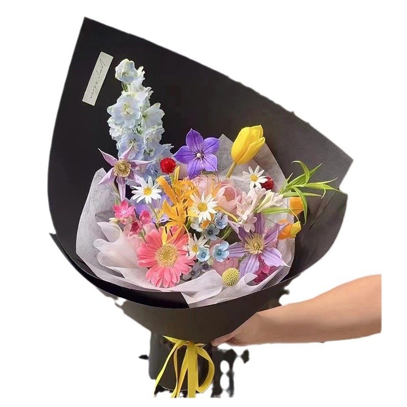 wholesale Virgin Waterproof Craft Paper Custom Floral Bouquet Wrapper for Florist Supplies Packaging Factory Pack Application