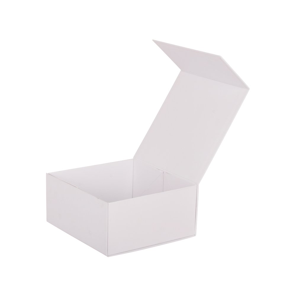 Wedding Sketch Group Ivory Gift Box with Changeable Ribbon and Magnetic Closure for Luxury Packaging Fold Sturdy Storage Box