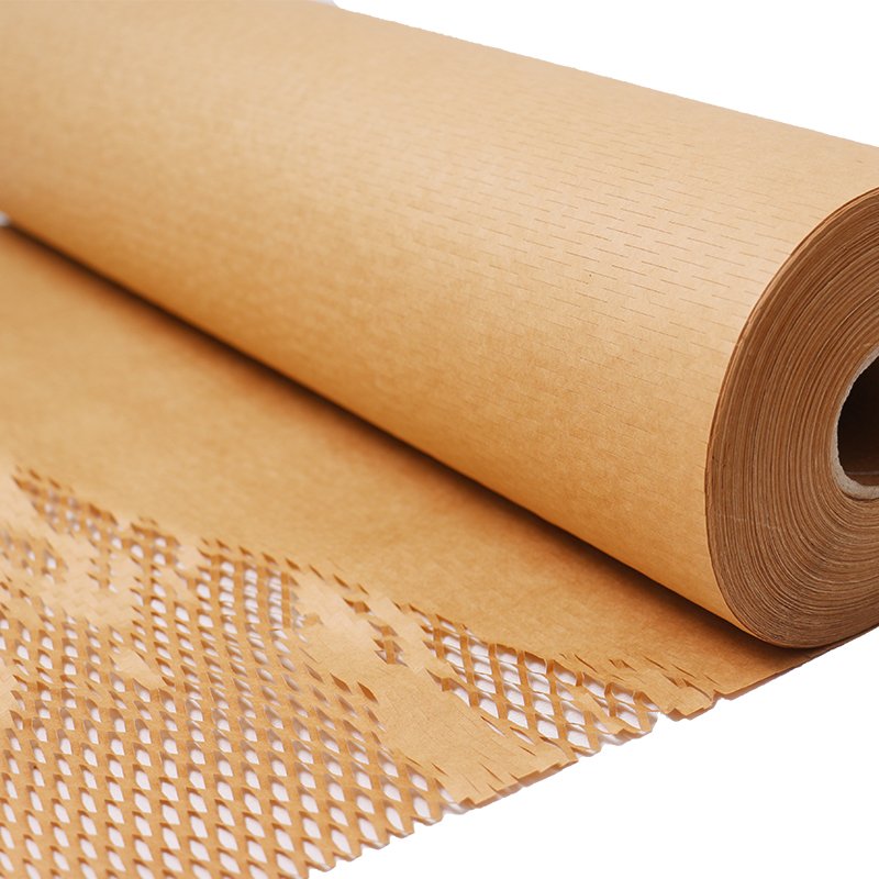 Wholesale Factory Direct Sale Honeycomb Paper Packaging Paper Rolls Honeycomb Paper Roll customization