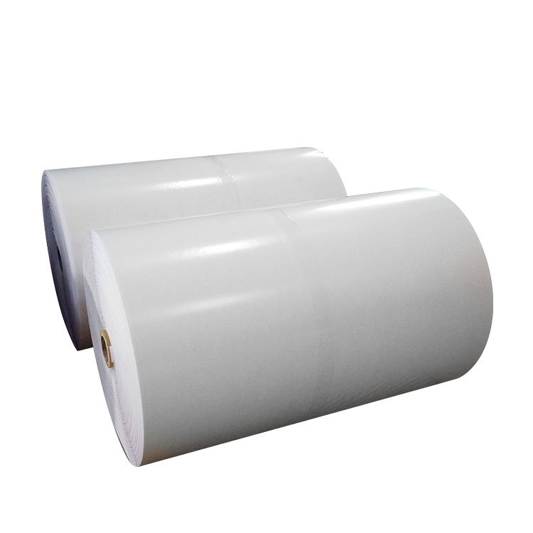 food grade PE Coated Paper Jumbo rolls Raw Material virgin Wood Pulp Paper Cup paper